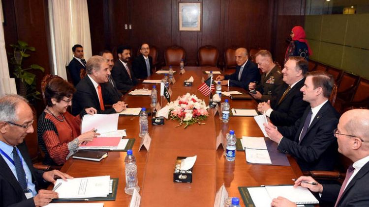 Pompeo upbeat on 'reset' with Pakistan after meeting new PM Khan