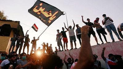 Iraqi protesters torch government building in Basra