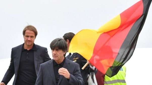 Joachim Löw, le 12 juin 2018, à Moscou Joachim Löw, le 12 juin 2018, à Moscou