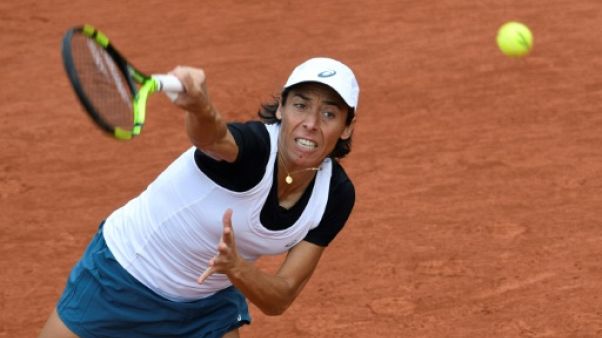 Francesca Schiavone, le 24 mai 2016, à Paris Francesca Schiavone, le 24 mai 2016, à Paris