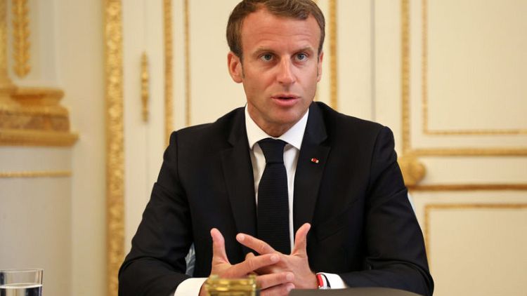 Macron seeks progressive coalition for EU parliament by end 2018