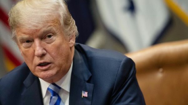 Donald Trump à la Maison Blanche, le 5 septembre 2018 Donald Trump à la Maison Blanche, le 5 septembre 2018