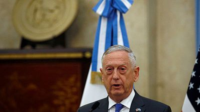 Trump says U.S. Defense Secretary Mattis to keep his job Trump says U.S. Defense Secretary Mattis to keep his job