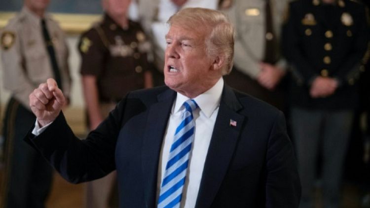 Donald Trump à Washington, le 5 septembre 2018