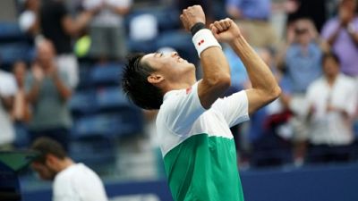 US Open - Nishikori de retour en demi-finale en battant Cilic US Open - Nishikori de retour en demi-finale en battant Cilic