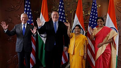 أمريكا والهند توقعان معاهدة اتصالات عسكرية وتعتزمان إجراء مناورات