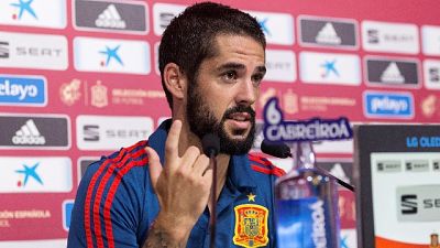 Isco "Cristiano per ora non ci manca" Isco "Cristiano per ora non ci manca"