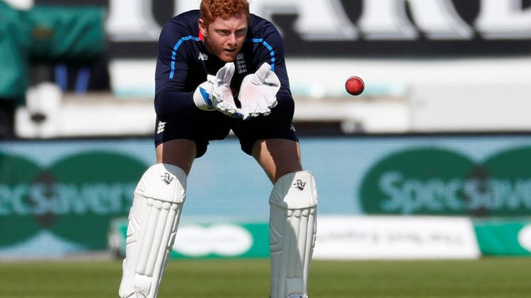 England's Bairstow to keep wicket against India at the Oval