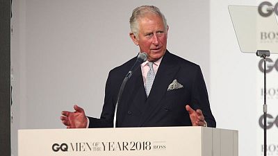 تكريم الأمير تشارلز والممثلة روز مجاون في حفل جوائز جي.كيو في لندن