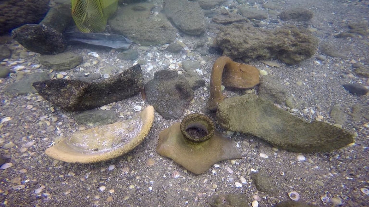 Under the sea: antiquities make way for Israel's Leviathan pipeline
