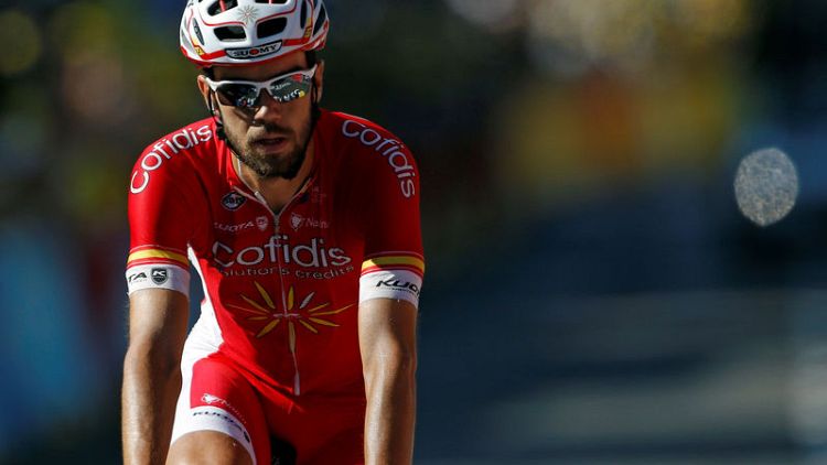 Herrada storms into Vuelta lead after stage 12