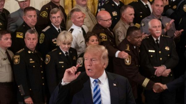 Le président américain Donald Trump le 5 septembre 2018 à la Maison Blanche Le président américain Donald Trump le 5 septembre 2018 à la Maison Blanche