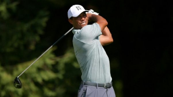 Golf: Woods comme à ses plus belles heures Golf: Woods comme à ses plus belles heures