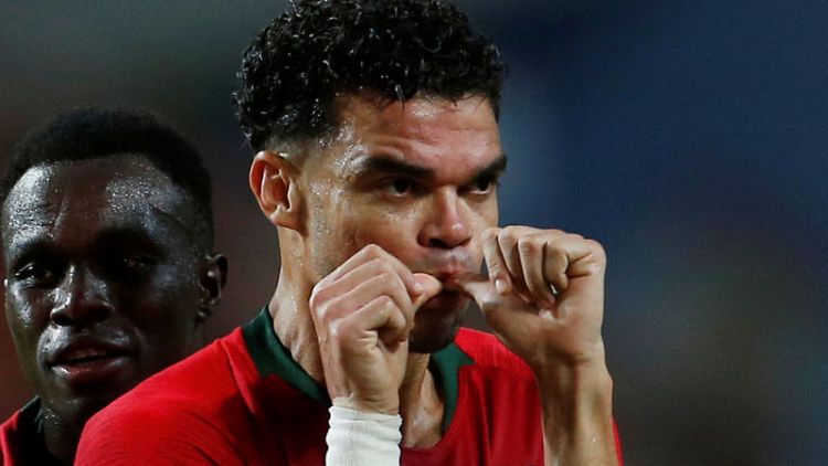 Pepe scores on 100th appearance as Portugal hold Croatia