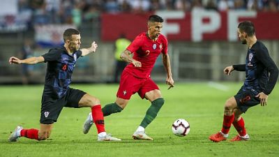 Ronaldo non c'è, Portogallo-Croazia 1-1