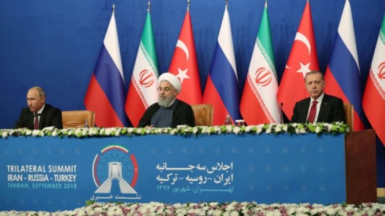 Syrie: constat de divergences entre Iran, Russie et Turquie sur Idleb