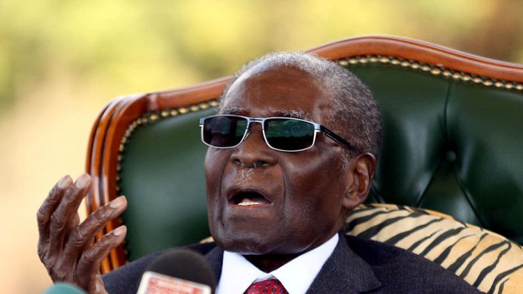 Zimbabwe's Mugabe says now accepts Mnangagwa as legitimate president