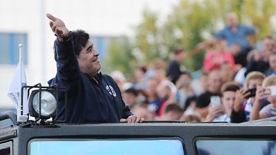 Maradona nuovo dt club messicano Dorados Maradona nuovo dt club messicano Dorados