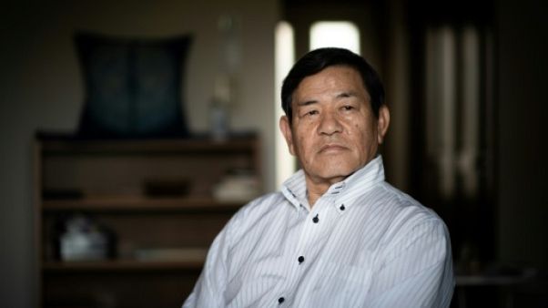 L'ancien gardien de prison Toshio Sakamoto à Tokyo, le 1er août 2018 L'ancien gardien de prison Toshio Sakamoto à Tokyo, le 1er août 2018