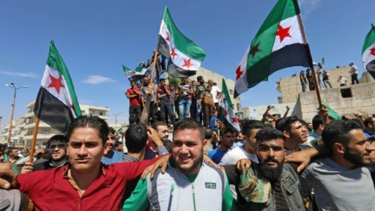 Syrie: des manifestants à Idleb appellent Ankara à empêcher l'offensive du régime