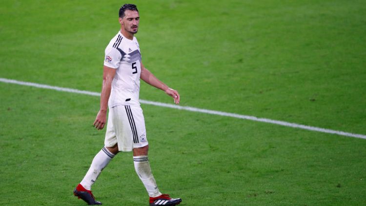 Germany's Hummels to miss Peru game; Schulz and Brandt to start