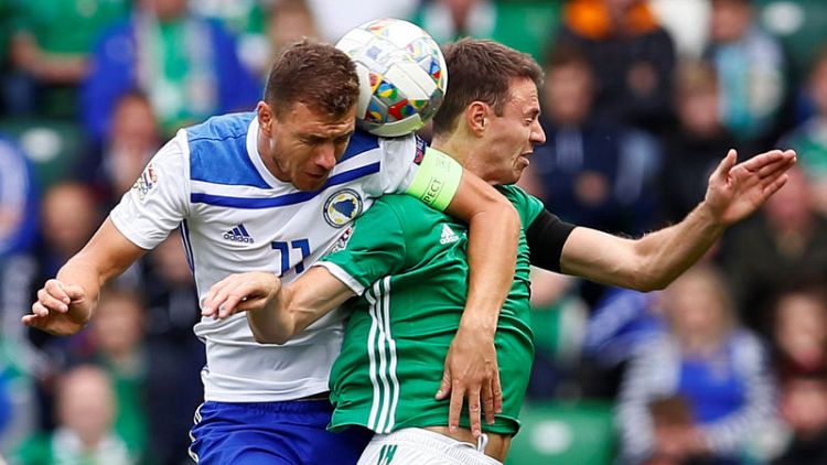 Bosnia begin Nations League with win in Northern Ireland