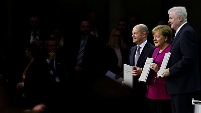 Support for Merkel's coalition parties hits record low - poll Support for Merkel's coalition parties hits record low - poll