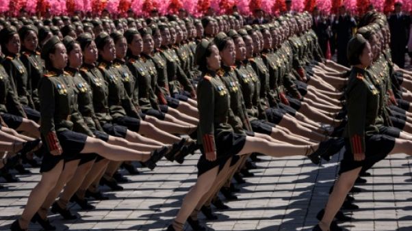 Défilé militaire à Pyongyang, le 9 septembre 2018 Défilé militaire à Pyongyang, le 9 septembre 2018