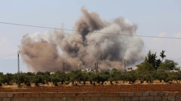 Syrie: reprise des bombardements syriens et russes contre Idleb Syrie: reprise des bombardements syriens et russes contre Idleb