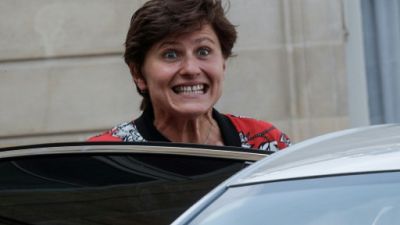 La ministre des Sports Roxana Maracineanu à l'Elysée le 5 septembre 2018 La ministre des Sports Roxana Maracineanu à l'Elysée le 5 septembre 2018