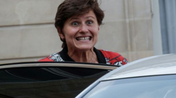 La ministre des Sports Roxana Maracineanu à l'Elysée le 5 septembre 2018 La ministre des Sports Roxana Maracineanu à l'Elysée le 5 septembre 2018