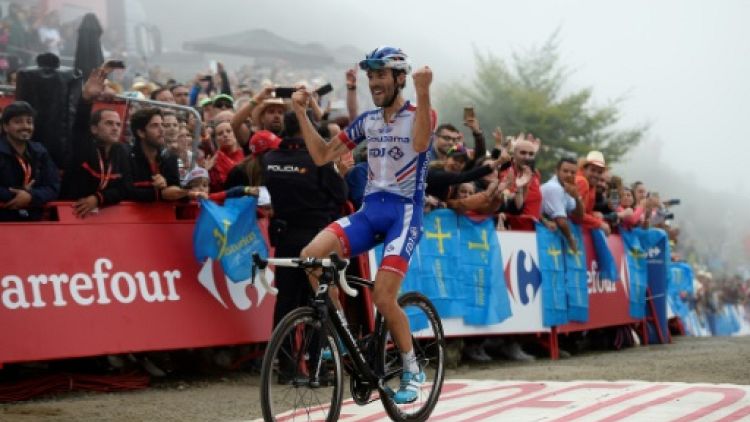 Tour d'Espagne: le Français Thibaut Pinot remporte la 15e étape, Yates toujours leader