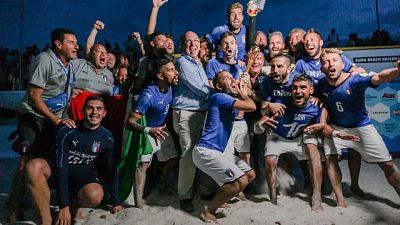 Beach Soccer: Italia campione d'Europa