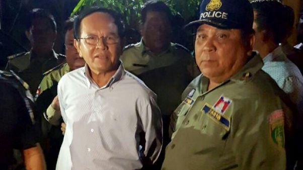 Cambodge: le chef de l'opposition libéré sous caution Cambodge: le chef de l'opposition libéré sous caution