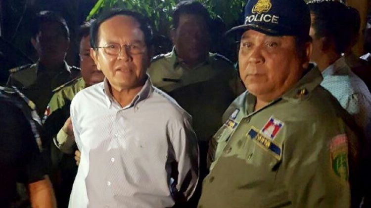 Cambodge: le chef de l'opposition libéré sous caution