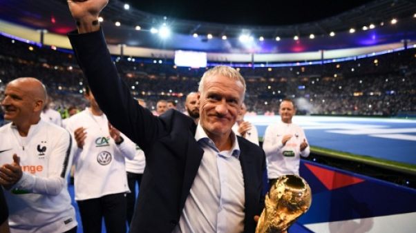 Deschamps: la fête au Stade de France "restera gravée dans toutes nos mémoires" Deschamps: la fête au Stade de France "restera gravée dans toutes nos mémoires"
