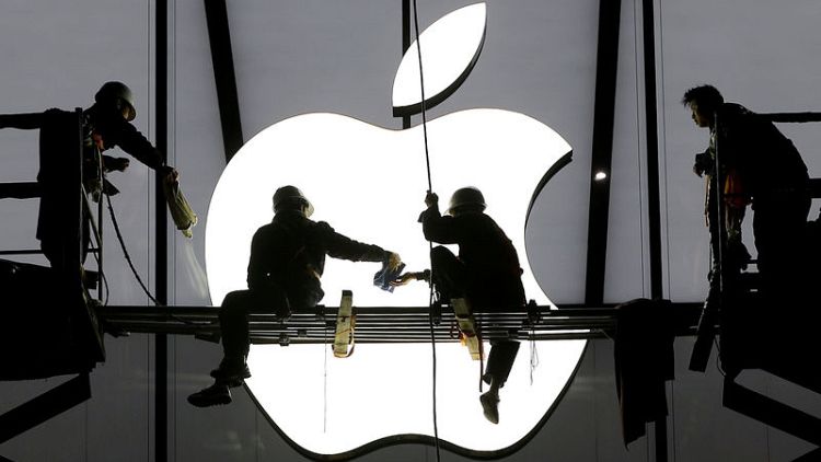 Apple supplier shares slide after Trump tells tech giant to make products in U.S.