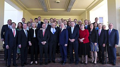 New Australian PM survives first test but discontent grows New Australian PM survives first test but discontent grows