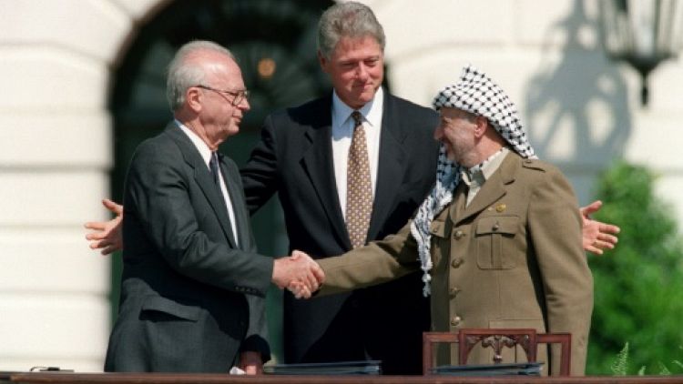 Conflit israélo-palestinien: 25 ans après, l'espoir d'Oslo paraît bien loin