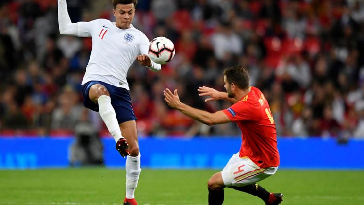 Alli out of Switzerland friendly with muscle strain