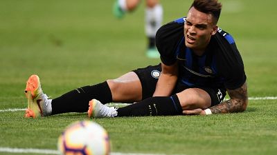 Inter: ancora noie per Lautaro Martinez Inter: ancora noie per Lautaro Martinez