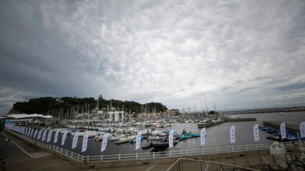 Le plan d'eau olympique de Tokyo pour les Jeux de 2020 Le plan d'eau olympique de Tokyo pour les Jeux de 2020