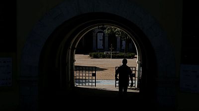 Greece questions two women over dousing museum relics with oil Greece questions two women over dousing museum relics with oil