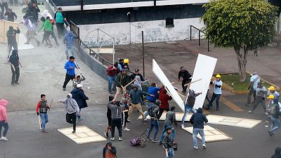 Soccer fans, evangelicals clash at Peru stadium over land dispute Soccer fans, evangelicals clash at Peru stadium over land dispute