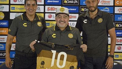 Messico, Maradona allena squadra serie B