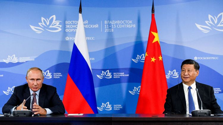 Russia starts biggest war games since Soviet fall near China
