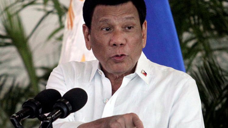 Philippines' Duterte alleges coup plot based on tip from a foreign power
