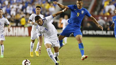 Richarlison doubles helps Brazil to 5-0 triumph Richarlison doubles helps Brazil to 5-0 triumph