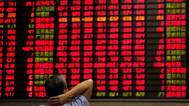 World stocks inch off 3-week lows but little respite for emerging markets