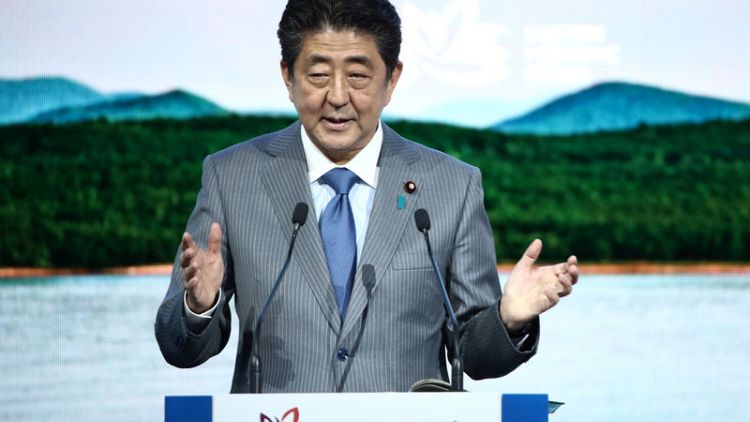 Japan's Abe says he wants to meet North Korean leader Kim